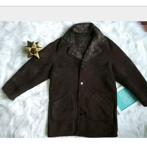 COACH GENUINE SHEANLING FAUX FUR JACKET SIZE M